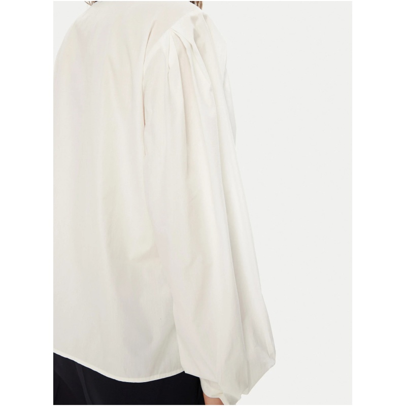 TOMMY HILFIGER Ess poplin v neck ls blouse